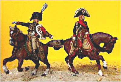 0202-s 1805: Französische Husaren  - Marshall Jean-Baptiste Bessières - 1/72