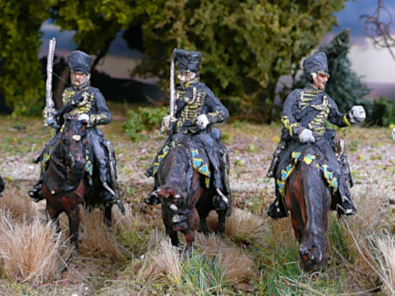 1813 - 1815: Mecklenburger Husaren (zu Pferd) - 1/72