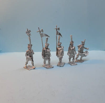 1807 - 1814: Französische Linieninfanterie - Command Set - 1/72