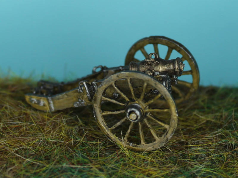 1765 - 1815: Französische 6-Inch-Haubitze - Bausatz - 1/72
