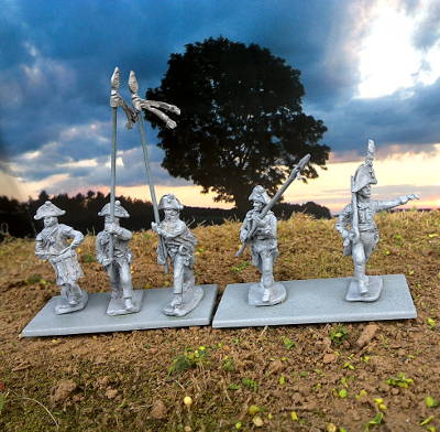 Preußische Musketiere - Command Set (1806 - 1807)