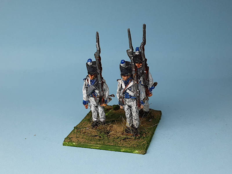 1810 -1813: Sächsische Musketiere (in Felduniform) - 1/72
