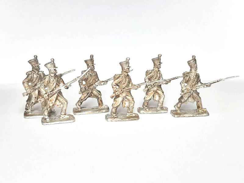 1807 - 1815: Französische Füsiliere (die Muskete an der Hüfte) - 1/72
