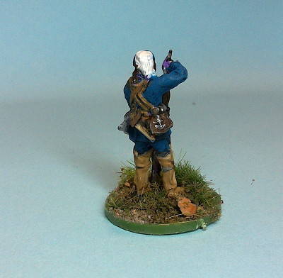French Companie de la Marine - Soldat stehend (1754 - 1763)