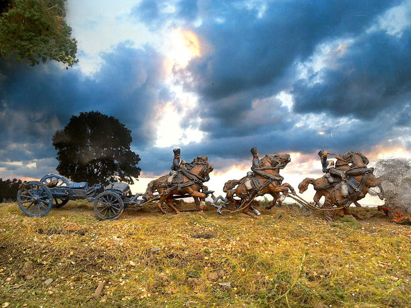 1813 - 1815: Preußische reitende Artillerie - Tranportwesen (1/72)