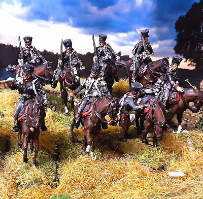 0823-s 1813 - 1815: Preußische Husaren inkl. Kommando Set