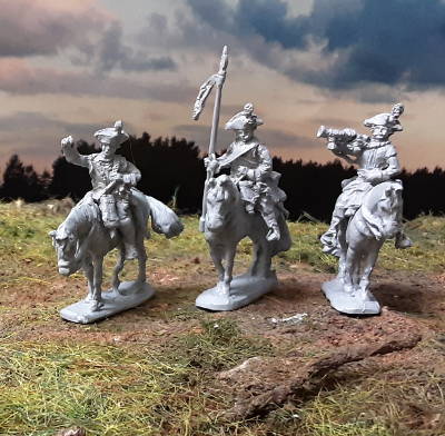 1740 -1763 - Preußische Kürassiere - Command Set