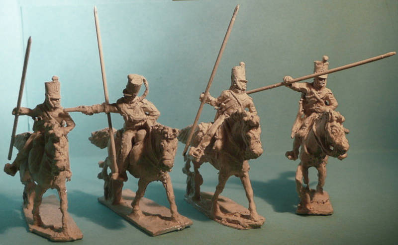 1814: Französisches 2. Eclaireur Regiment - Mannschaft
