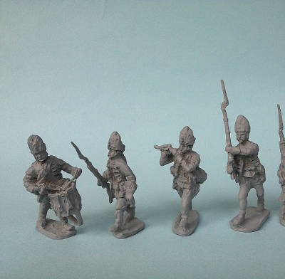 7103-s Österreich Ungarische Grenadiere - Command Set (1740 - 1763)