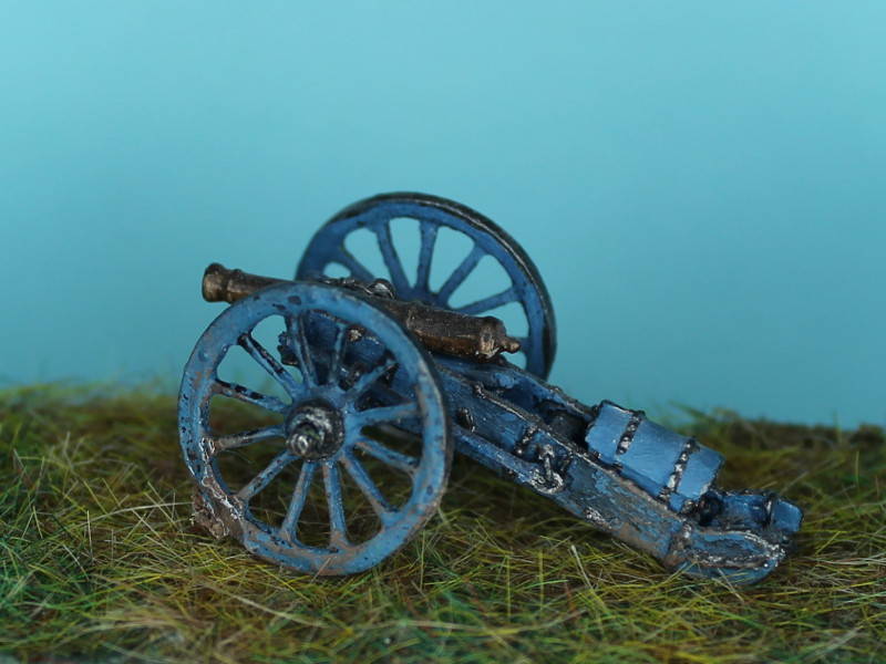 1813 - 1815: Preußische Kanone für die reitende Artillerie (1/72)