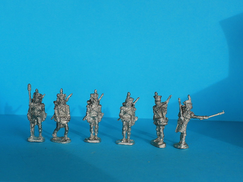 1812: Französische Fußartillerie-Geschütz-Bedienung  (Borodino)