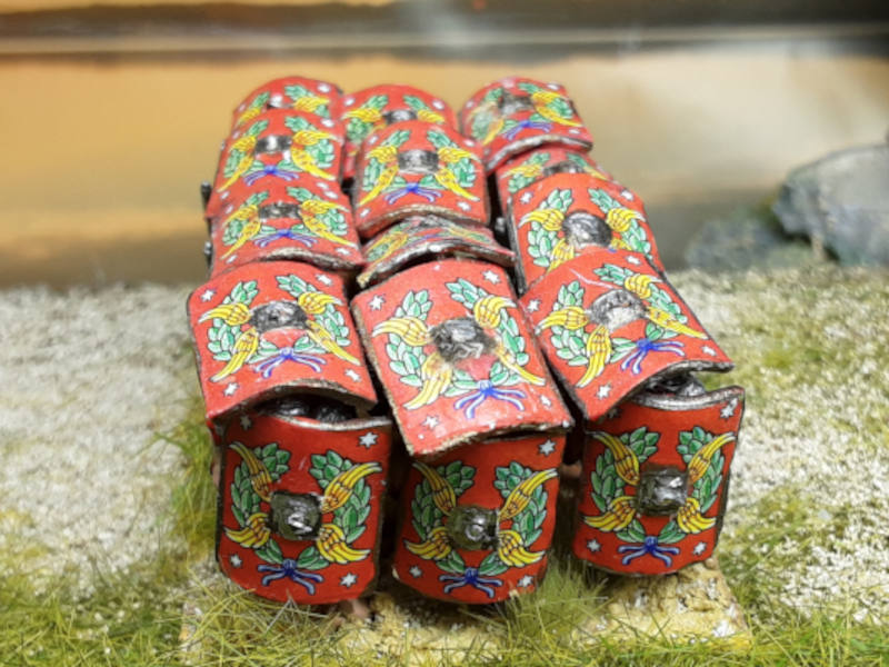 1 - 2 AD: Römische Testudo -  1/72