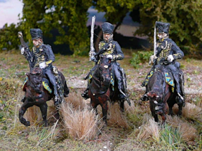 1813 - 1815: Mecklenburger Husaren - Soldaten - 1/72