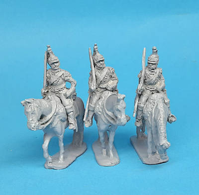 0896 1805 - 1815: Französische Kürassiere - Mannschaft - 1/72