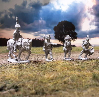 0787-s 1800 - 1807: Französische Linieninfanterie - Command Set