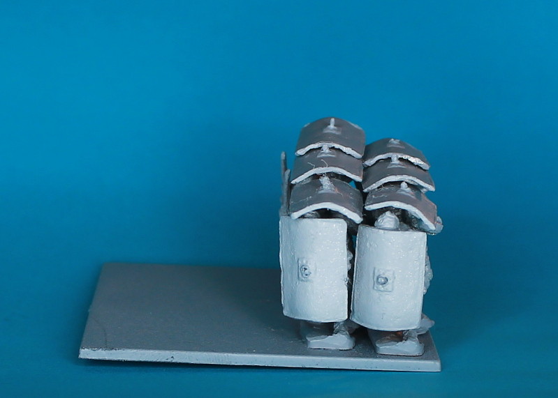 Römische Schildkröte - Legionäre (1/72)