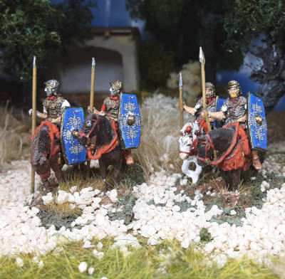 1 - 2 AD: Römische Prätorianer-Kavallerie - 1/72