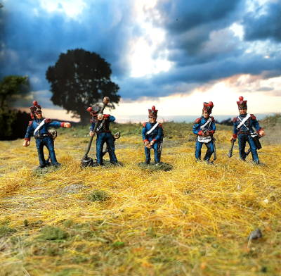 0537-b 1813 - 1815: Französische reitende Linienartillerie