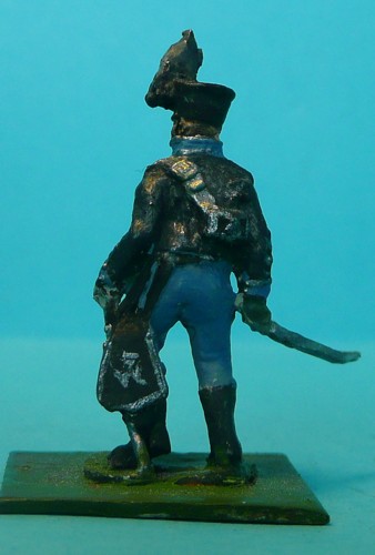 Braunschweiger Stabsoffizier - Major mit Säbel (1815)