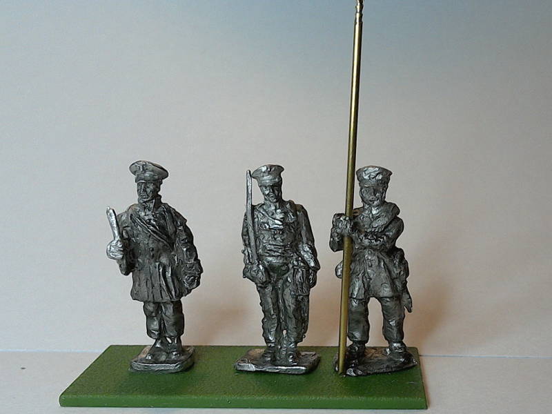 1813 - 1815: Preußische Landwehr - Command Set (Möckern/Leipzg)