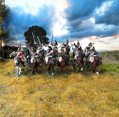 0810-s 1806 - 1815: Französische Kürassiere inkl. Kommando-Set