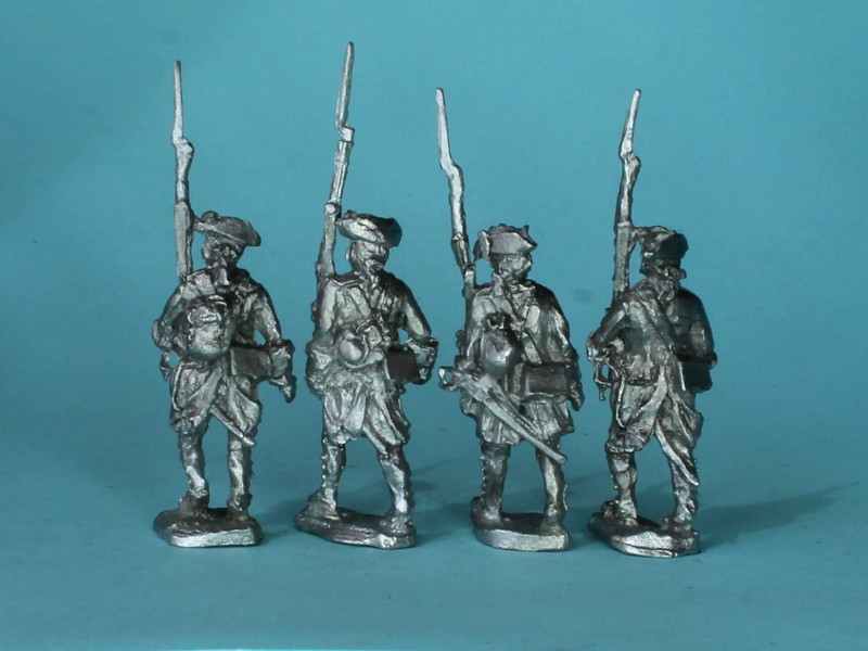 Französische Linieninfanterie - Füsiliere (Rückansicht)