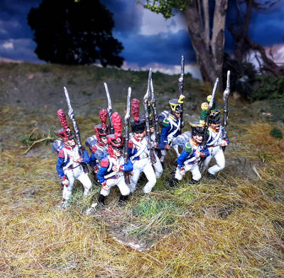 1812 - 1815: Französische Elitekompanie der Linie