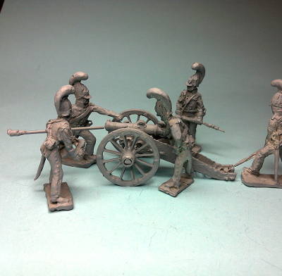 1805 - 1807: Russische reitende Garde-Artillerie 