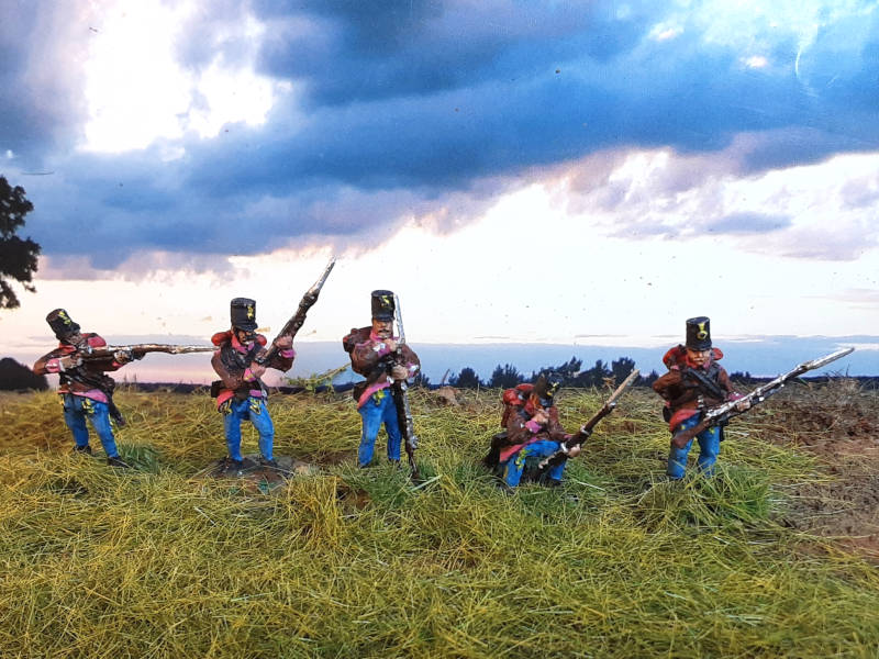 1809 - 1814: Österreichische Grenz-Infanteristen - Plänkler - 1/72