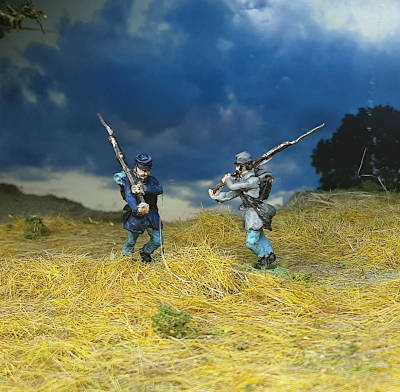 1004-s 1861 - 1865: Soldaten im Frockcoat (1/72)