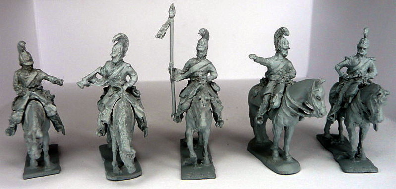 0641-a Preußische Kürassiere - Command Set (1813 - 1815)