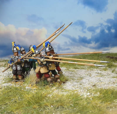 1618 - 1648: Pikeniere mit Helm - 1/72