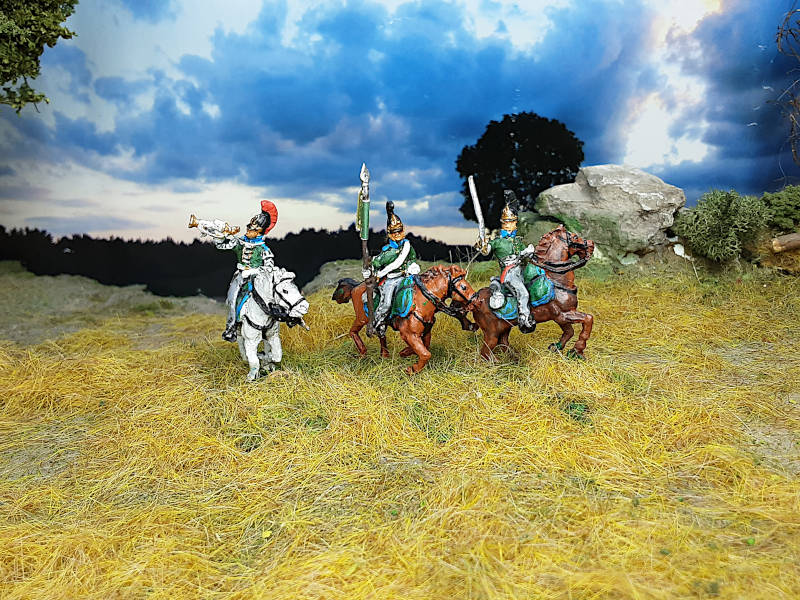 1812 - 1815: Russische Dragoner - Command Set - 1/72