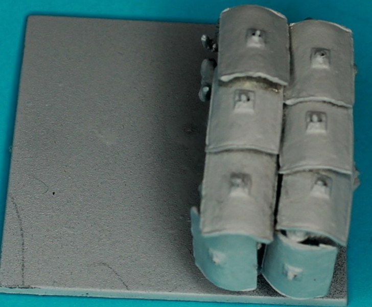 1 - 2 AD: Römische Testudo - Legionäre (1/72)