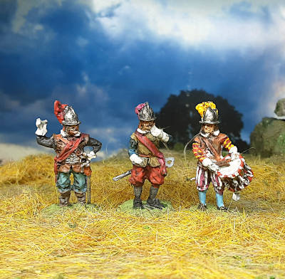 3003-s 1618 - 1648: Command Set mit Helmen (1/72)