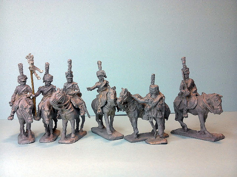 1807 - 1815: Französische Chasseurs à cheval (1/72)