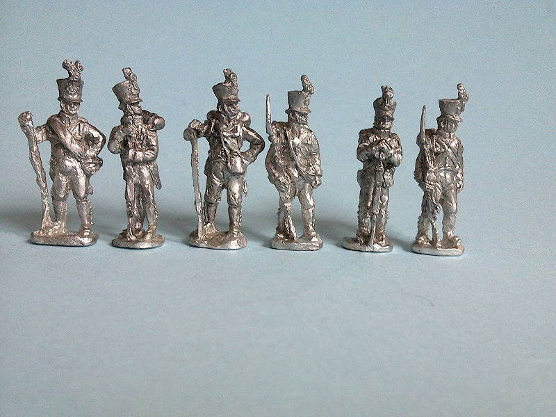 Deutsch-Österreichische Infanterie abwartend (1809 - 1815)