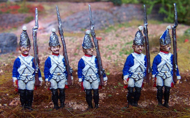 7019-a Preußische Grenadiere 1740 - 1763)