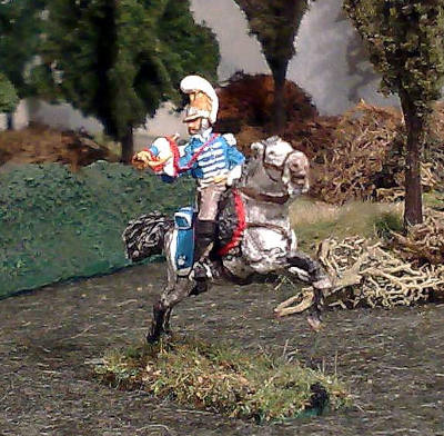 0516-ss 1812 - 1815: Französischer Karabinier - Command Set - 1/72