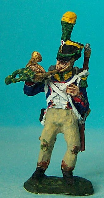 Französischer Voltigeur - Hornist