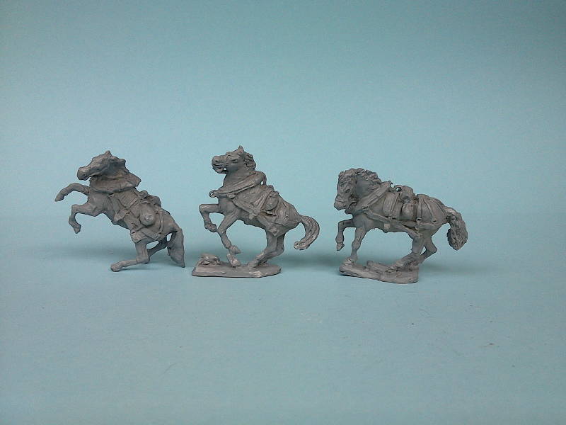 1813 - 1815: Trainpferde aus JS72-0788 (1/72)