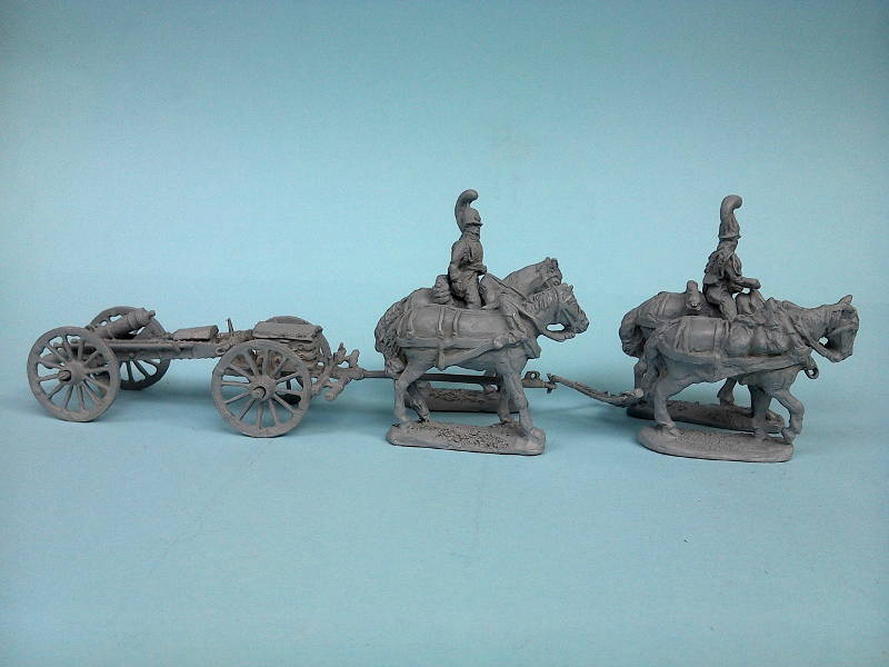 1805 - 1807: Russische reitende Garde-Artillerie