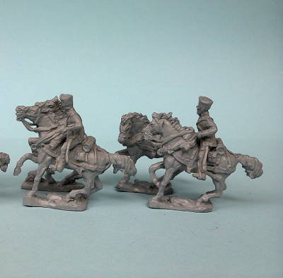 0793-s 1813 - 1815: Preußische Trainsoldaten der Fußartillerie (Pferdeführer)