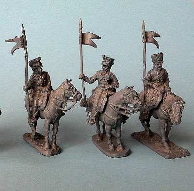 1813 - 1815: Preußische Ulanen der Linie (1/72)