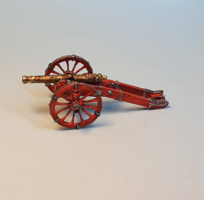 7121-s 1740 - 1770: Französische 4-Pfund-Kanone (nach M1732 Vallière-System) - 1/72