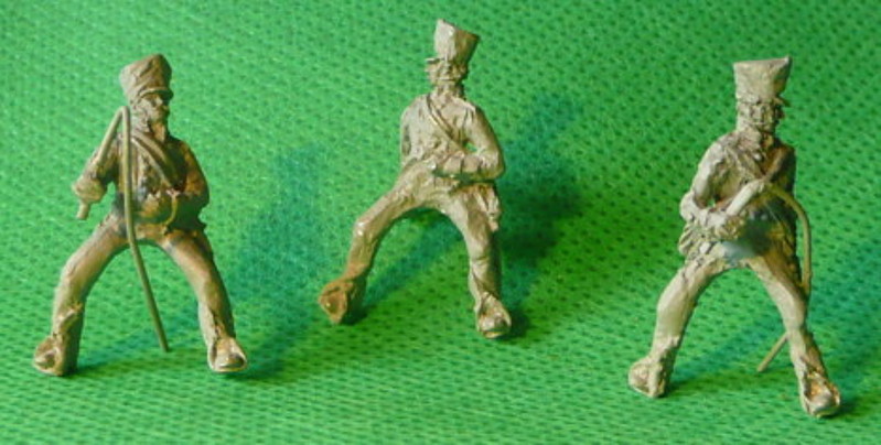 0609-a Preußische Train-Soldaten der Fußartillerie (1813 - 1815)