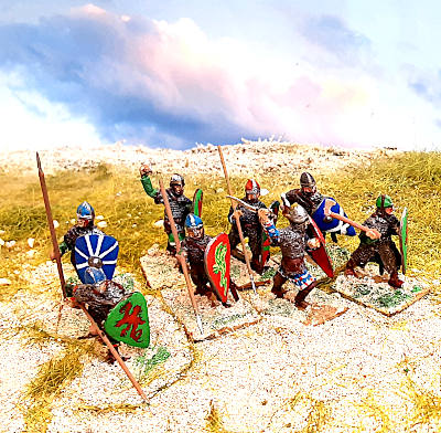 m-017-s 1000 - 1300: Normannische Ritter im Angriff - 1/72