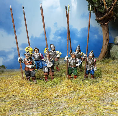 1618 - 1638: Pikeniere mit Helm - 1/72