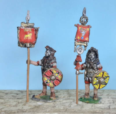 1 - 3 AD: Römische Standartenträger (Vexillia) - 1/72