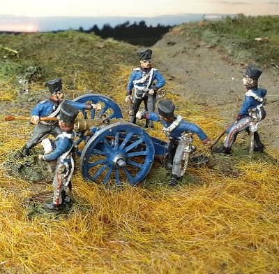 0808-s 1813 - 1815: Preußische reitende Artillerie inkl. 7-Pfund-Haubitze